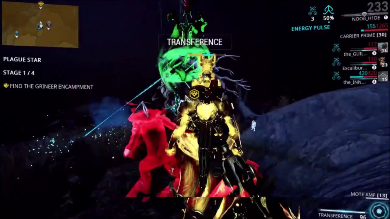 Warframe Eidolon Teralyst Full Fight POE Night Mission - YouTube