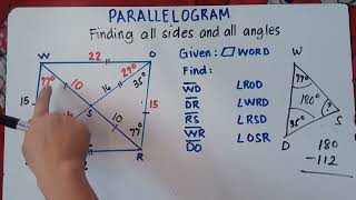 Parallelogram | Finding all sides and all angles | Explain in Detailed |