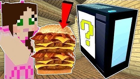 PopularMMOs Pat And Jen Minecraft COMPUTER LUCKY BLOCK!!! INTERNET, BIG BURGERS, & MORE!