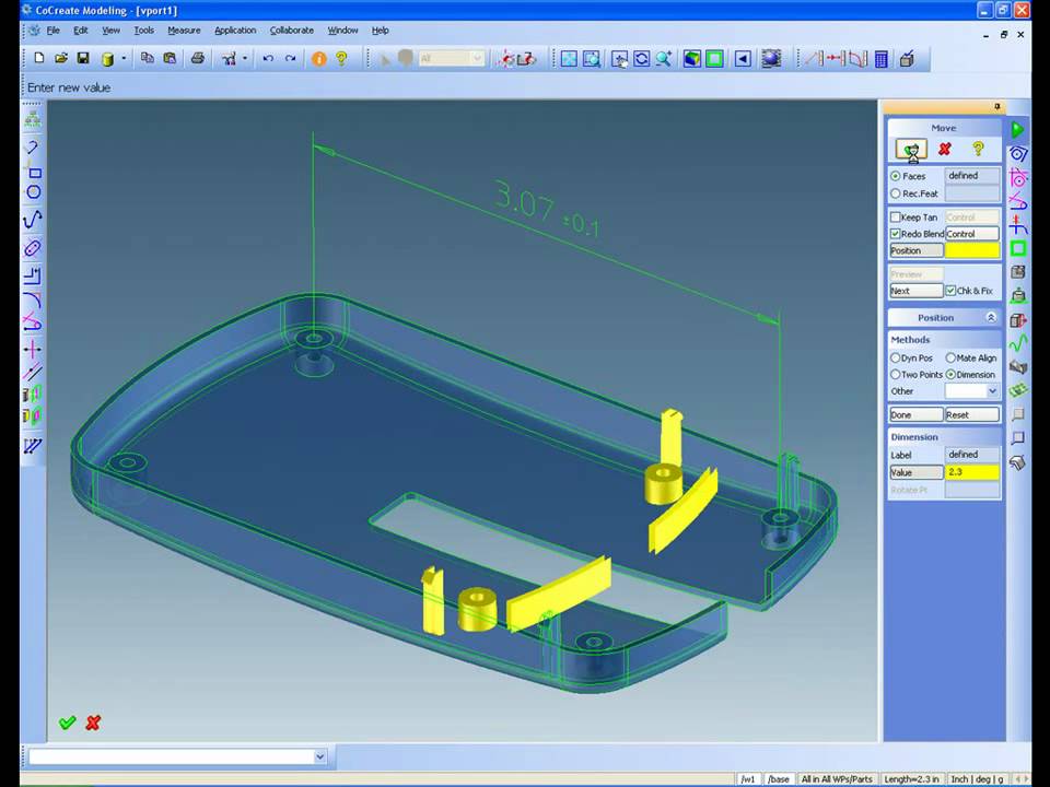 creo elements direct modeling