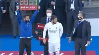 EDEN HAZARD IS BACK AFTER INJURY !!! HALA MADRID #HASTAELFINAL