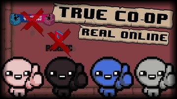 CO-OP 100% ONLINE - The Binding of Isaac: Repentance [WITHOUT Steam Remote or Parsec] NO Lag