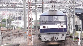 EF210-307 遅れ59レ「福山レールエクスプレス」 大垣駅低速通過