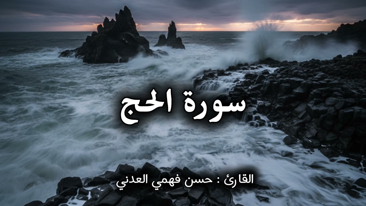 تلاوة من سورة الحج | القارئ : حسن فهمي العدني #قرآن #quran 