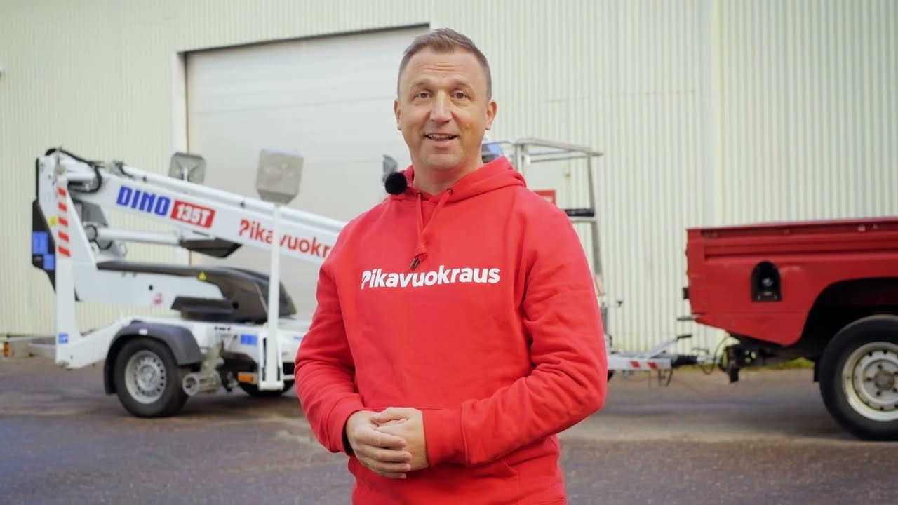 Henkilönostin Dino 135T käyttöopastus - Pikavuokraus.fi