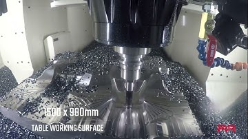 YASDA YBM9150 Hard Milling - Lens Quality P20 36RC 38RC #moldmaking