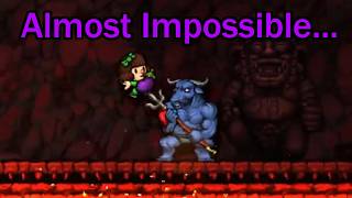 The New Hardest Spelunky Eggplant Run!? (World First No%)