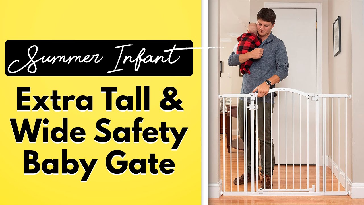Review Summer Infant Extra Tall Baby Gate YouTube review-summer-infant-extra-tall-baby-gate-youtube