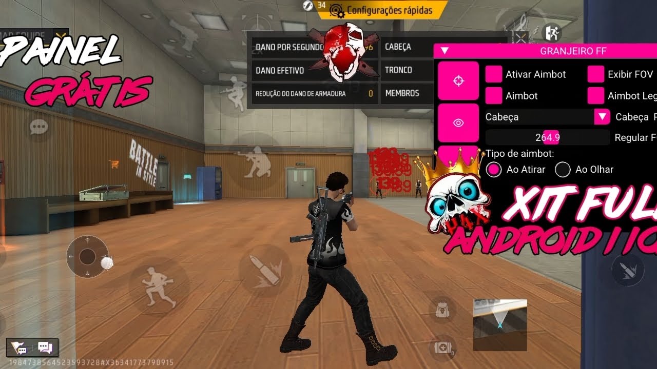 🔥PAINEL FFH4X XIT AIMBOT 🔥ATUALIZADO 2025 🎁GRÁTIS ✅ ANDROID/IOS! IPA SCARLET HEADTRACK🤑NO PRECINHO!😈