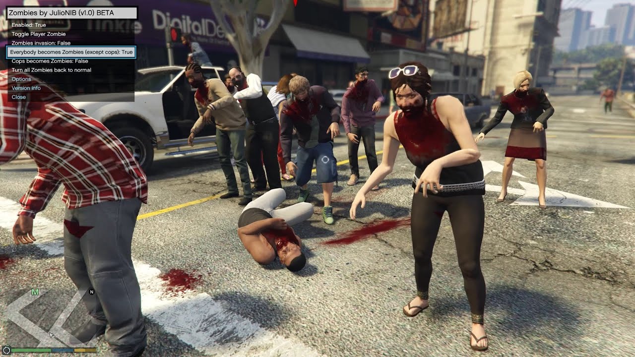 New GTA 5 Zombie Mod Released