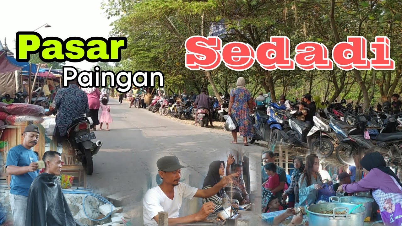 Suasana Pasar Paingan Sedadi  Penawangan Grobogan Menjelang Hari Raya Qurban|idul adha