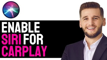 HOW TO ENABLE HANDS FREE SIRI FOR APPLE CARPLAY ON IPHONE! (2025) - EASY GUIDE
