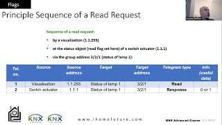 4 - KNX Advanced Course - Flags   التحكم في طرق التواصل عن طريق