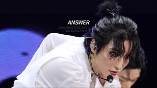 230923 에이티즈 성화 'Answer' | ATEEZ SEONG HWA FOCUS 4K FANCAM