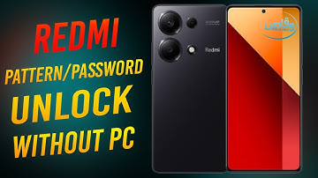 How to unlock patern password pin lock xiaomi redmi by waqas mobile