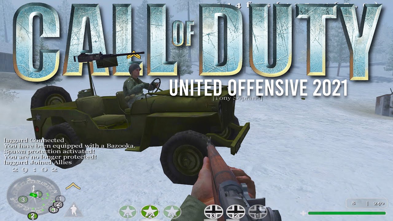 Call of Duty United Offensive Multiplayer 2021 Foy Gameplay | 4K