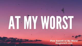 Pink Sweat$ At My Worst Ringtone screenshot 2