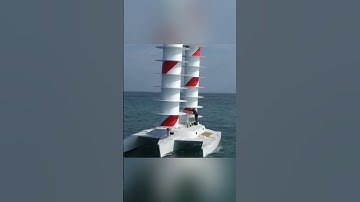 Strangest Ship Propulsion!? - Rotor Sail