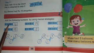 Class 1 Maths Book | Unit-2 Number Operations | Addition Using Mental Strategy