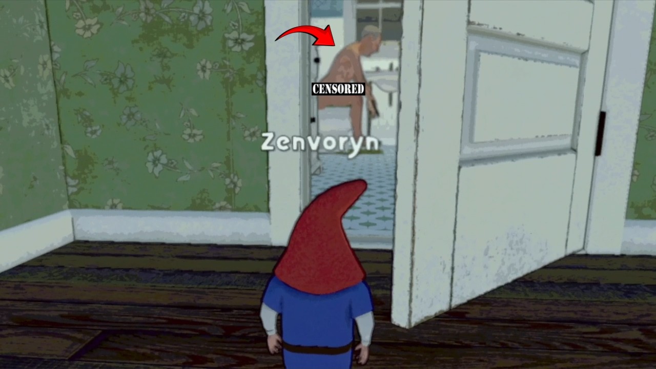 BREAKING INTO THIS OLD MANS HOUSE WAS A BAD IDEA.