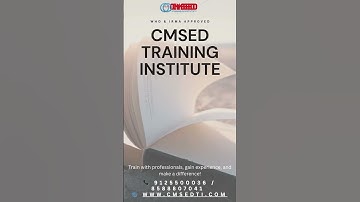 🩺 Become a Certified Medical Professional #cmsedcourse #cmsed #institute #medicalstudent #Healthcare