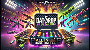 DATDROP ALL IN CASE BATTLE PAID 300$ 😊 | DATDROP PROMO CODE | datdrop.com