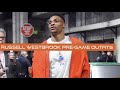 NBA Russell Westbrook Tunnel/Pre-game outfits compilation