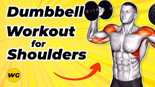 Best Dumbbell Workout for Shoulders ⚠ Get Wider Shoulders With Our Workout At Home