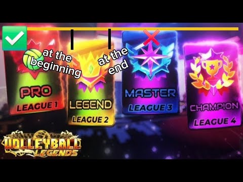 Day 1 of trying to reach Master rank in Volleyball Legends - YouTube