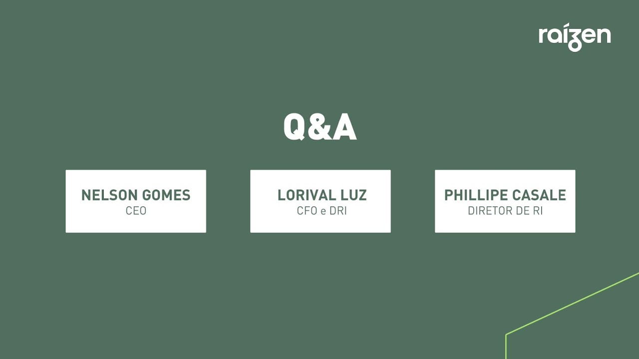Call de Resultados Raízen | 3º trimestre da safra 25'26