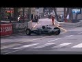 Crash de Ferioli - GP historique de Monaco 2014