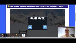 Downhill Ski | Math Playground