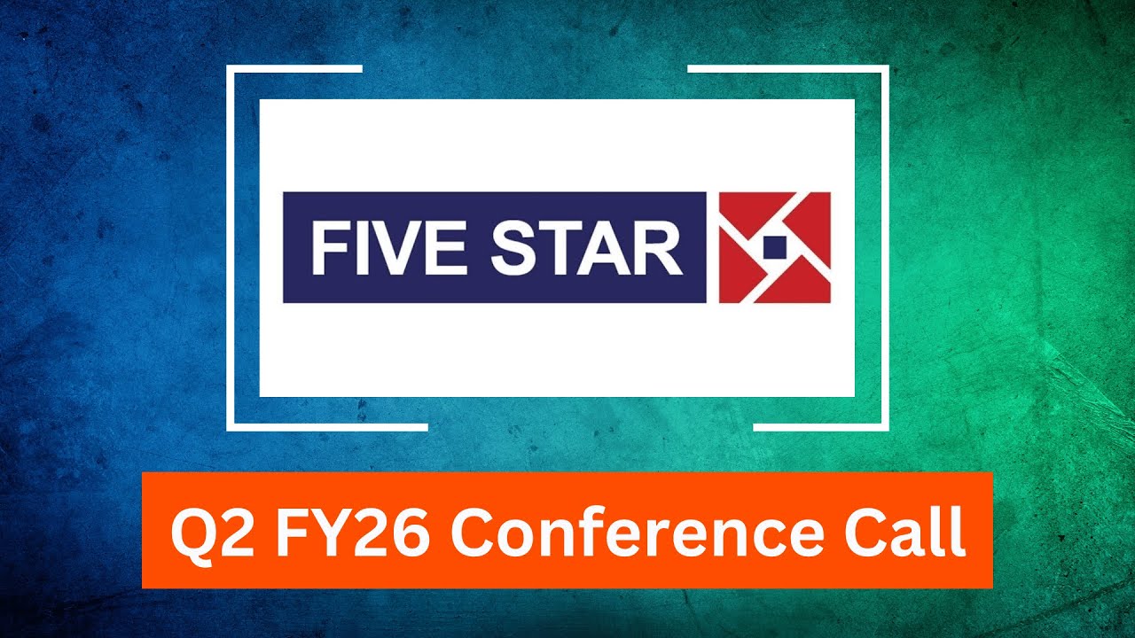 Five Star Business Finance Q2 FY26 Concall: Strong Growth in Loan Book & Profitability