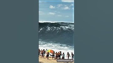 Tsunami vs. Humanity: A Stunning AI Sequence