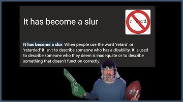 DSP Tries To Define The Word "Retard" & Rants About Detractors