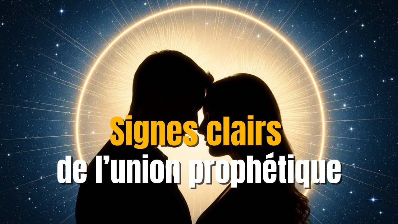 DIEU RÉVÈLE ❤️ 3 signes que ton union prophétique approche