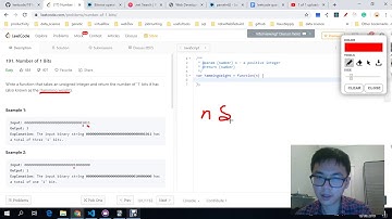 191. Number of 1 Bits