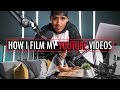 How to Film YOUTUBE VIDEOS - Behind the Scenes