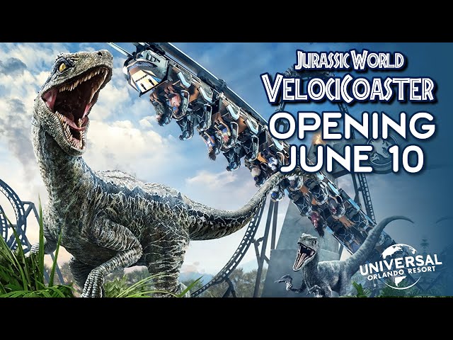 Universal Orlando Jurassic World VelociCoaster coming in June