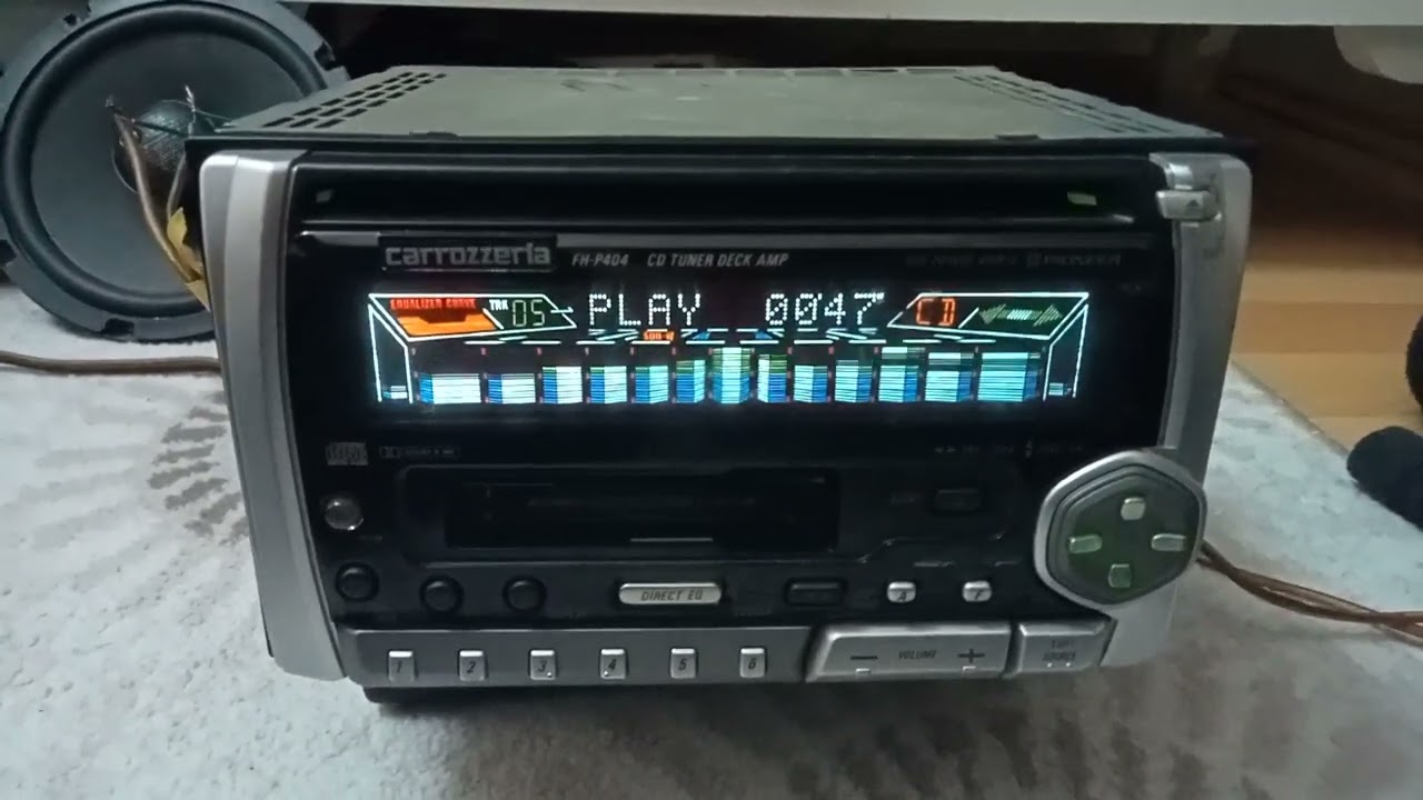 カロッツェリア 2DIN カセット/CD レシーバー FH P404 カロッツェリア 2DIN カセット/CD レシーバー FH P404