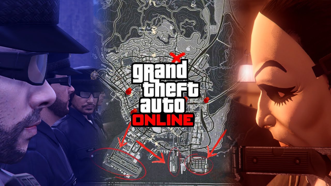 It Might Be Impossible To Survive This Manhunt In Gta 5 Online Cops N Crooks Pt 1 Youtube