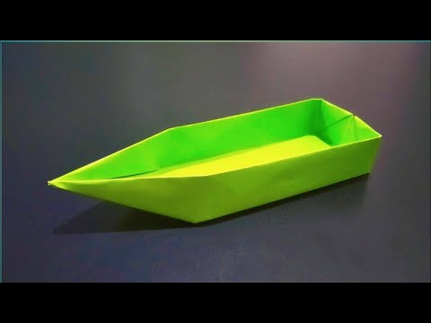 Cara Mudah Membuat Perahu Kertas | How To Easy Make A Paper Boat & Plays | Balap Perahu Kertas. 