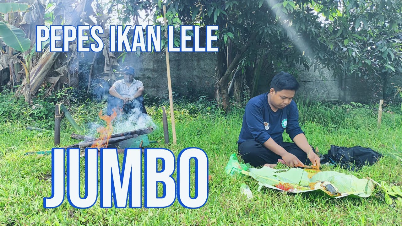 Masak Pepes Ikan Lele Memakai Bambu! Rasanya mantap, juara! 