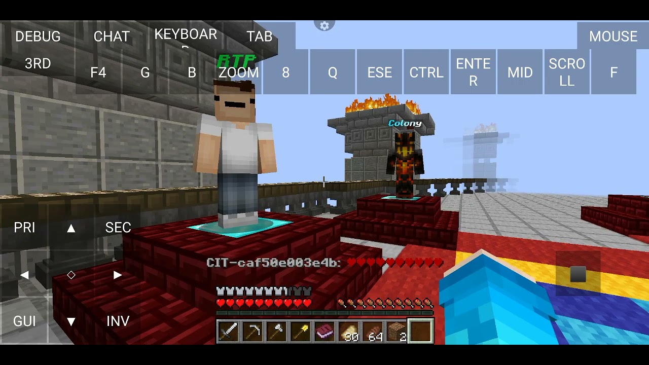 I join public server in minecraft - YouTube