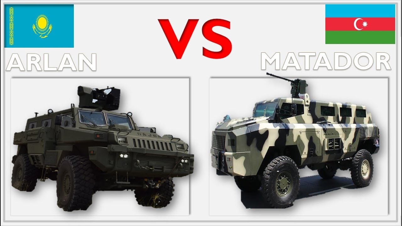 АРЛАН VS МАТАДОР бронетранспортёр  стравнение Arlan vs Matador БТР