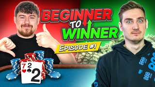 Reviewing My Student's FIRST EVER Cash Game Poker Hands! | Beginner to Winner Ep. 1 screenshot 1
