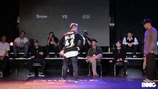 Open side wild card 3 Snow vs Popping Chen | 20161127 Being on our grooving Vol.4