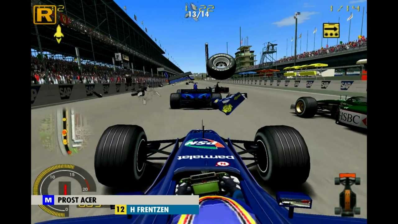 Grand Prix 4 EXTRA Crashes