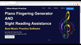 Piano Fingering & Sight Reading --- UMP Web App (2022 Version 1.0) screenshot 4