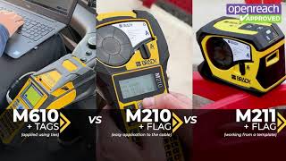 Brady Create Long Lasting Pia Identification Labels Portable Label Printer Resimi